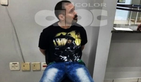 Ibar Pérez Corradi tras detenido. Foto: ABC