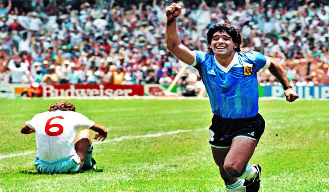 Hace 30 años Maradona condujo a la Selección a uno de los triunfos más importantes de la historia: contra Inglaterra, en cuartos de final de México '86.