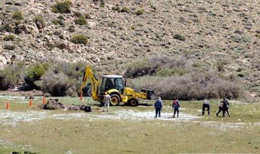 «Ya se han descubierto cuerpos en lugares como éste, que en la dictadura estaba vigilado por militares»