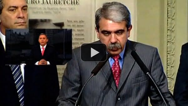 Aníbal Fernández a Bonelli en vivo: «Marcelo, soy un hombre grande y no me gusta que me tomen por boludo»
