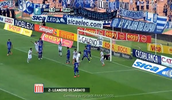 Godoy Cruz empató de local con Estudiantes luego de estar en ventaja durante gran parte del juego