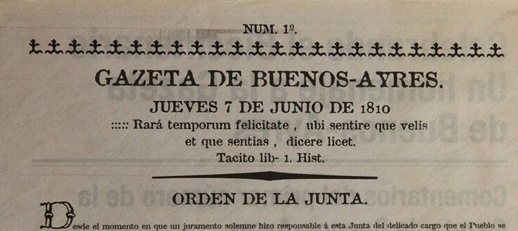 La prensa que nació con la Patria, por Felipe Pigna, en el Día del Periodista
