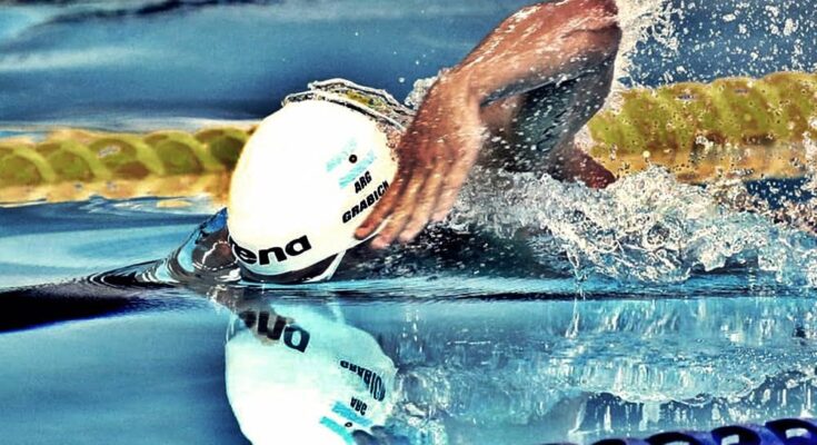 El santafesino Grabich ganó la medalla de bronce en los 100 metros libres en el mundial de natación de Rusia