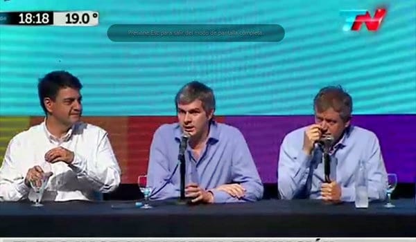 A las 18.15, el Pro salió a anunciar que habrá balotaje por la Presidencia y que Vidal tiene chances de ganar Buenos Aires