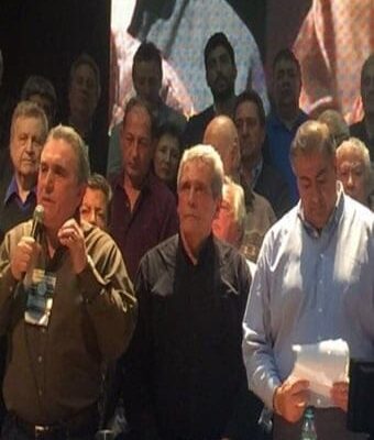 Schmid, Daer y Acuña, el triunvirato al frente de la CGT