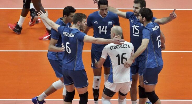 Voley: Argentina le ganó a Cuba y selló el pase a cuartos de Olímpicos