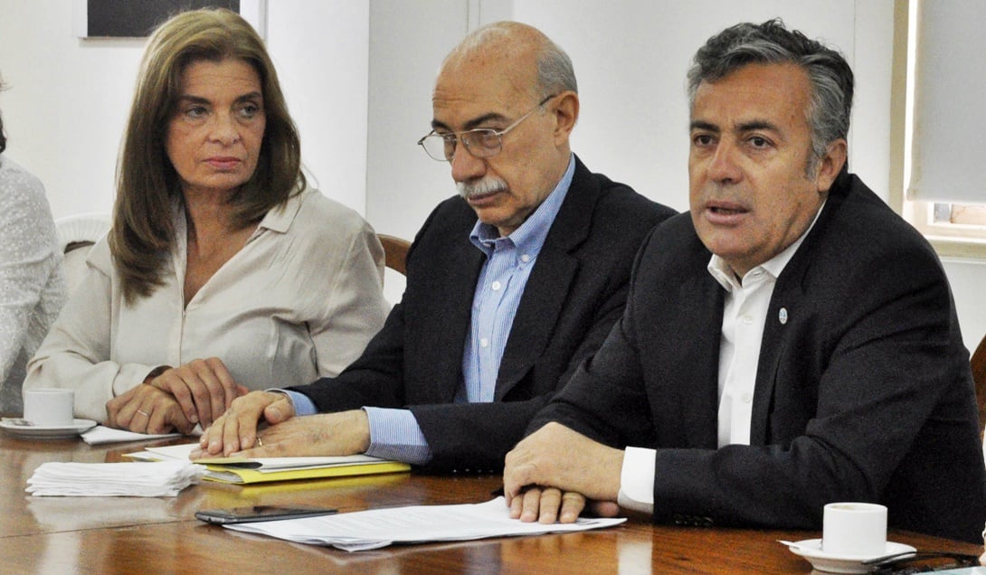 El candidato de Cornejo para la Corte, José Valerio, fue denunciado por falsedad ideológica. Foto: Prensa Gobierno de Mendoza