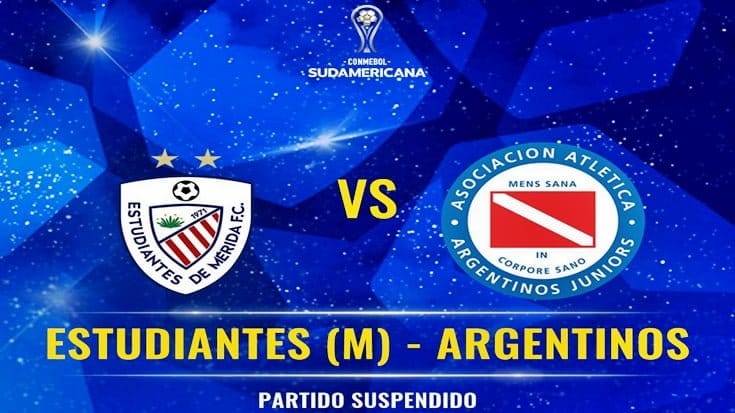 La Conmebol postergó el partido de Argentinos contra Estudiantes de Mérida