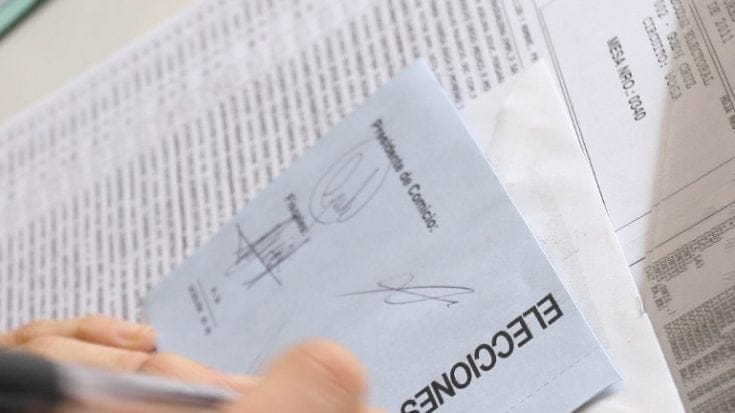 Esperan un conteo de votos lento por la cantidad de certificados de escrutinio por mesa