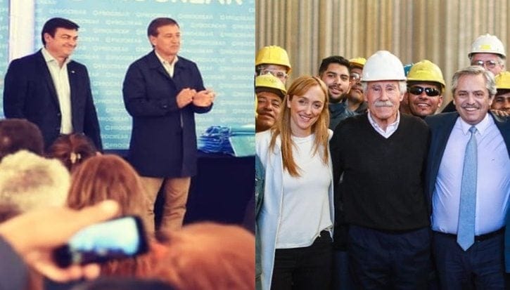 Fernández Sagasti profundizó su estrategia territorial, Suárez ensayó críticas a Macri