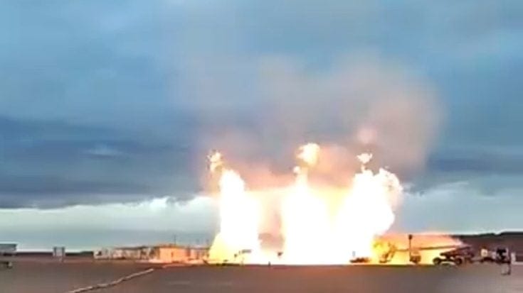 Trajeron a expertos en incendios y fugas de gas de EEUU para controlar un pozo en llamas