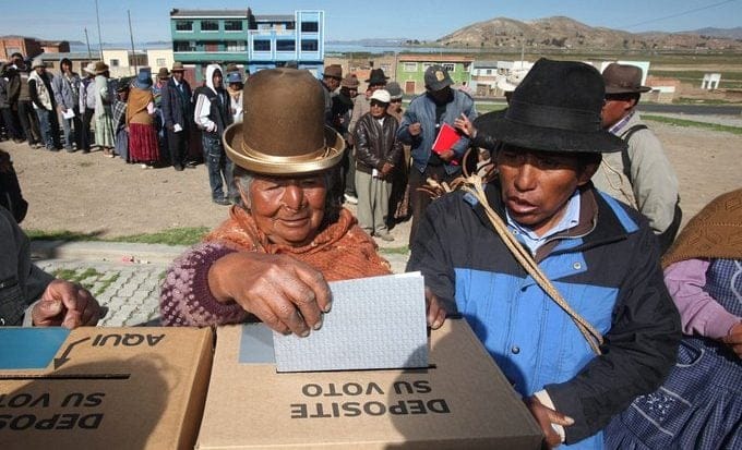 Bolivia elige presidente el 20 de octubre