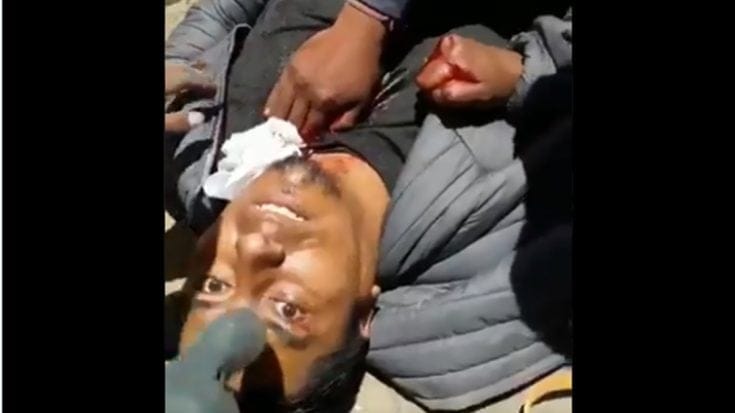 En un operativo para desbloquear una planta de gas, la policía y militares asesinaron a balazos a cinco manifestantes