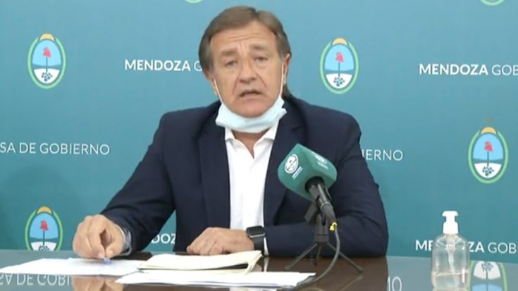Suarez: «Hasta que no esté publicado el DNU, en Mendoza seguimos en cuarentena»