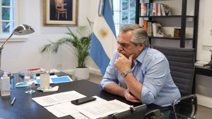 Alberto Fernández: «Salir ya de la cuarentena es llevar a la muerte a miles de argentinos»