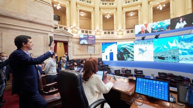 Último ensayo general en el Senado de cara a la primera sesión virtual por el coronavirus