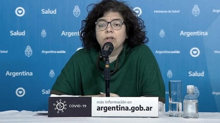 Vizzotti: «El 84 por ciento del país no tiene casos hace más de 14 días»