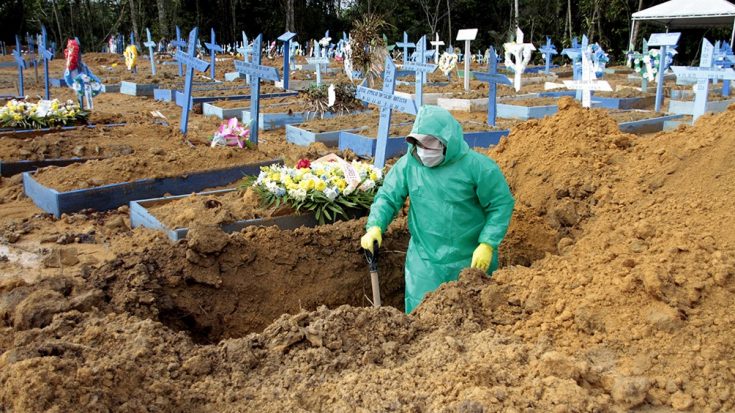 Brasil pasó la barrera de 50.000 muertes por coronavirus