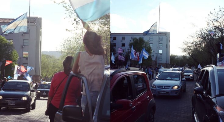 Segundo día de caravanazo provincial contra el proyecto de Ley de Educación