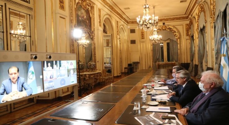Fernández se reunió con Suarez y otros siete gobernadores con gran cantidad de contagios y decesos en sus provincias