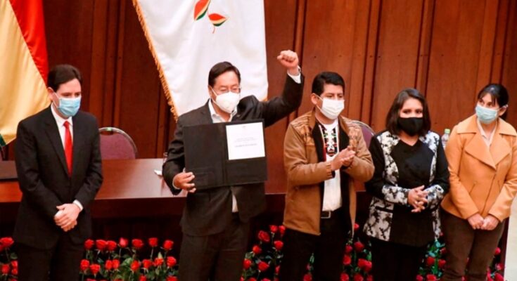 A un año del golpe de estado, Luis Arce asume la Presidencia de Bolivia