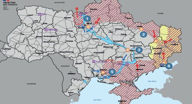 La batalla del Donbas: Rusia lanzó un ataque total en el este de Ucrania