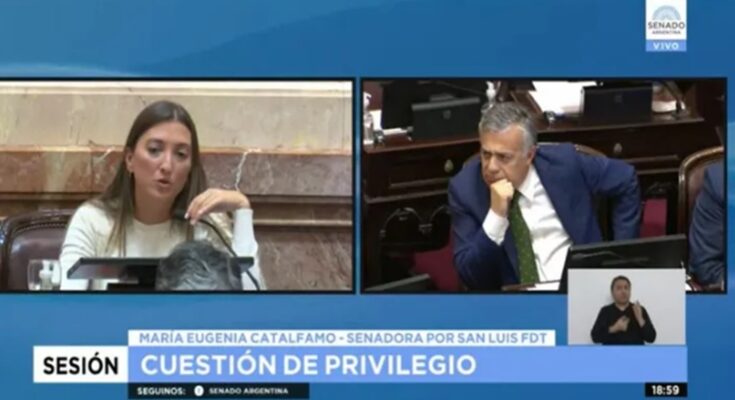 Legisladoras denunciaron la violencia de Cornejo contra las mujeres en el Senado: «Dejá de chicanearme, boluda», lanzó el exgobernador