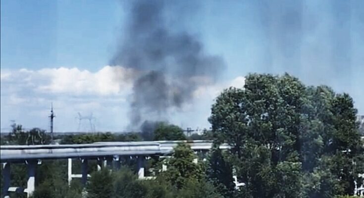 Rusia denunció a Ucrania por atacar una central nuclear con drones