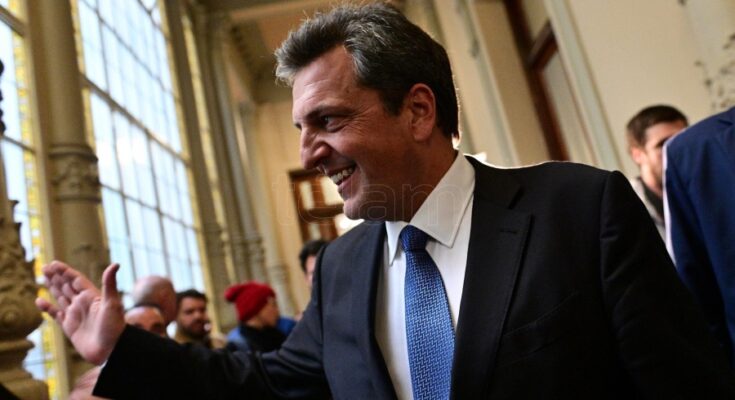 El Presidente le toma hoy juramento a Sergio Massa como ministro de Economía