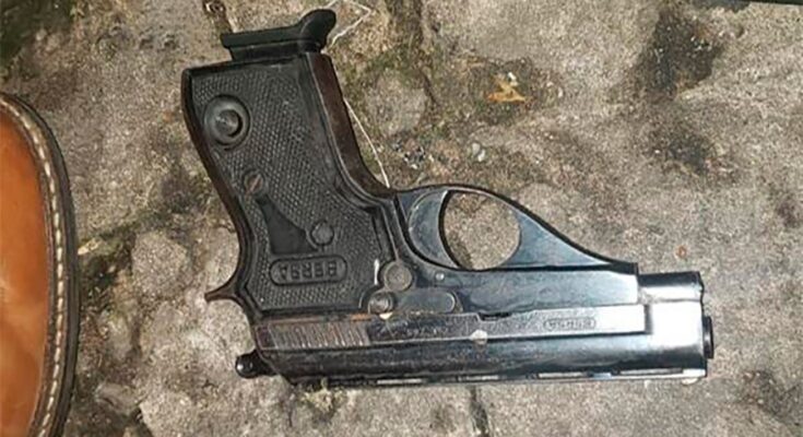El arma que llevaba el agresor es una pistola apta para el disparo