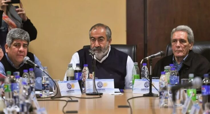 «No hay más margen para el deterioro económico sin riesgo de descomposición social», advirtió la CGT