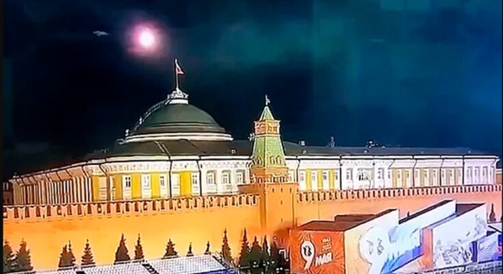 Rusia acusó a EE.UU. de estar tras el ataque con drones contra el Kremlin