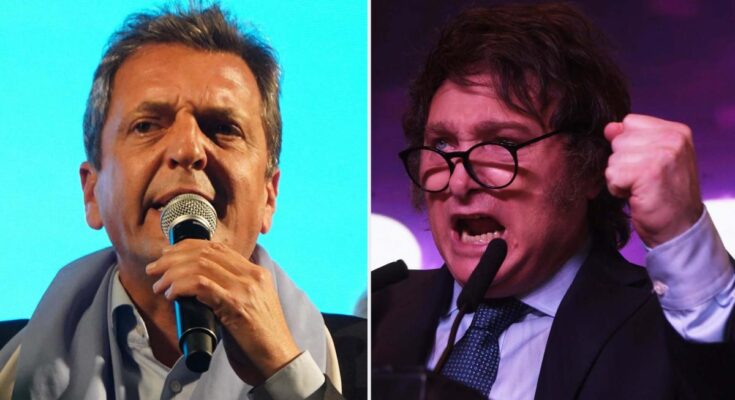 Aliados acompañaron a Massa en el debate en la UBA, pero el PRO no estuvo junto a Milei