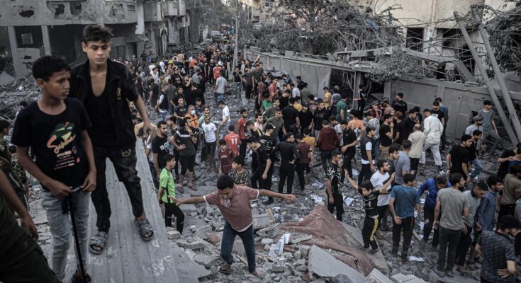 La ofensiva israelí en la Franja de Gaza dejó ya más de 10.000 muertos