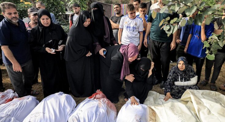 Registran más de 9.000 palestinos muertos por los ataques de Israel en Gaza