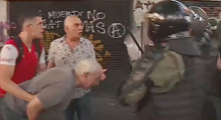 Las fuerzas de seguridad de Bullrich reprimieron a los manifestantes afuera del Congreso