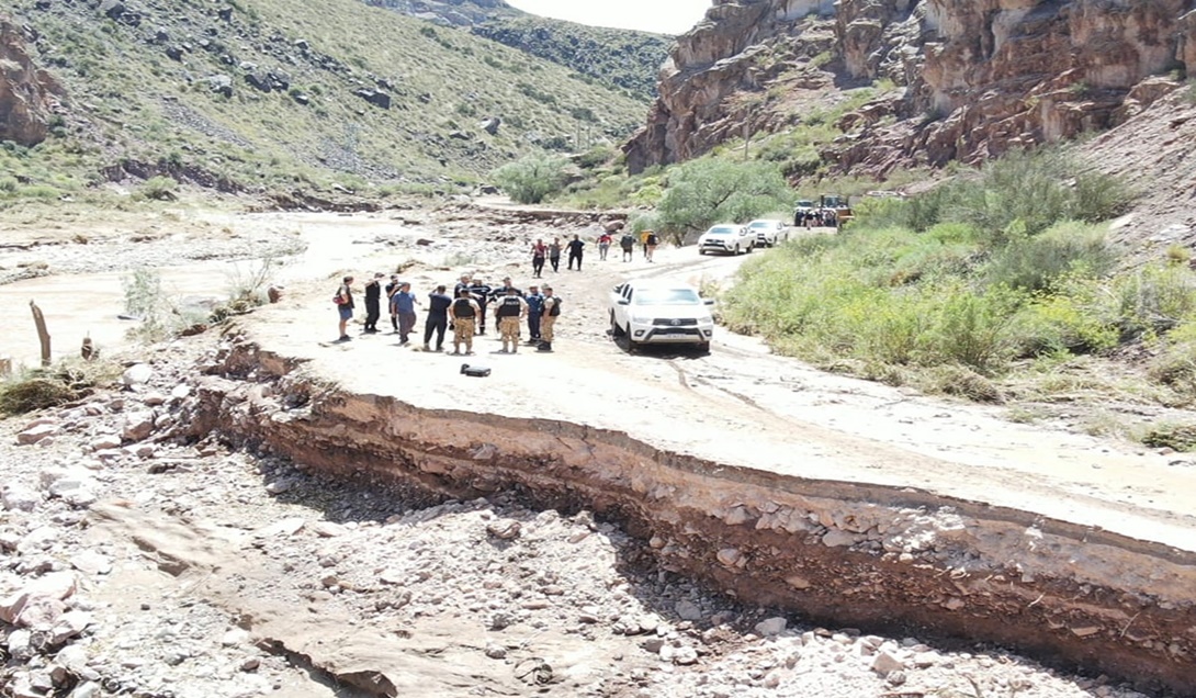 El poder destructor de la crecida: el Cañón del Atuel quedó intransitable y las centrales Nihuil 2 y 3 fuera de servicio