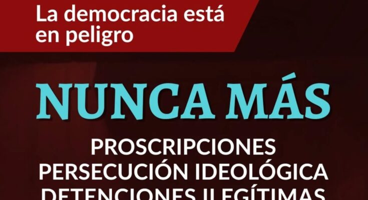 «Alertamos que la democracia está en peligro», expresaron organismos de DD.HH. tras el fallo de la Corte contra Cristina