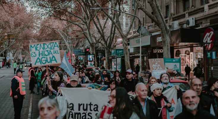 Más de 100 organizaciones de todo el país apoyaron la audiencia pública de vecinos y asambleístas en Uspallata