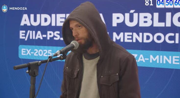 Liberaron al asambleísta de Godoy Cruz detenido tras una protesta pacífica contra San Jorge