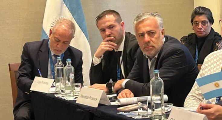 El director de Minería milita para vencer la resistencia de las comunidades originarias de Uspallata al proyecto San Jorge