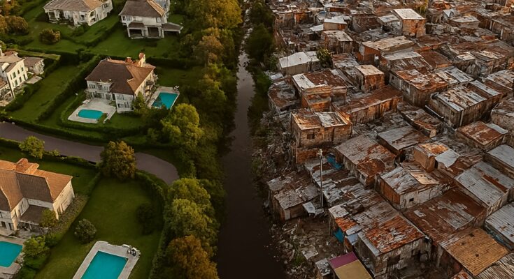 Desigualdad estructural: el 10% más rico de los hogares captura el 30% de la riqueza y el 10% más pobre sólo el 1,9%