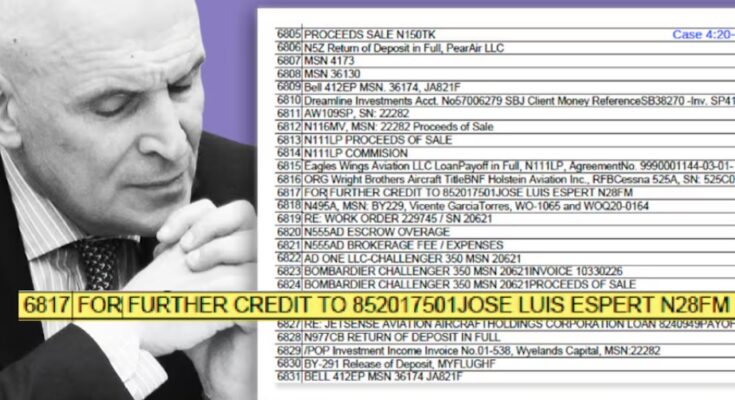 Jaque mate a Espert: difundieron el documento de Bank of America con el pago de Fred Machado