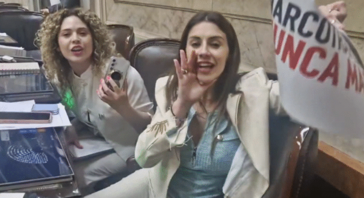 Las diputadas Pagano, Lemoine y la mendocina Arrieta armaron un escándalo con acusaciones e insultos en plena sesión