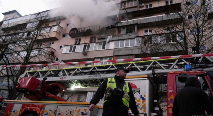 Rusia lanzó un ataque con 430 drones y 18 misiles contra instalaciones energéticas y edificios de viviendas en Kiev, Odessa y Járkiv