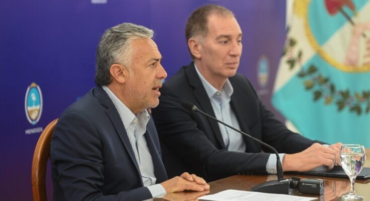 Cornejo le pidió a Santilli por rutas que exigen las mineras para llevarse el oro y el cobre de Mendoza