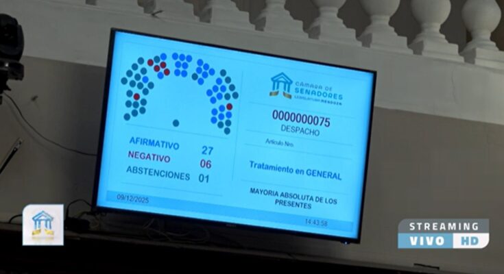El Senado aprobó la DIA de San Jorge, puerta de entrada para la megaminería en Mendoza