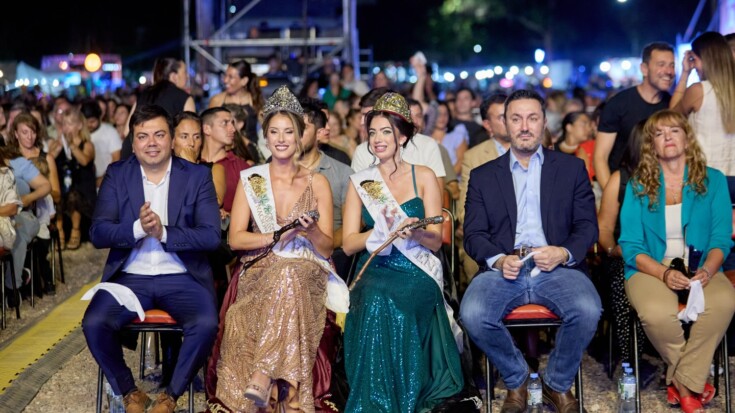 Con Lo Presti y Petri en primera fila, la protesta contra San Jorge y la megaminería copó la vendimia de Las Heras