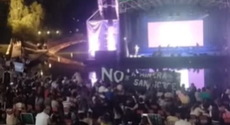 La protesta contra San Jorge no cesa: se coló en el calendario vendimial