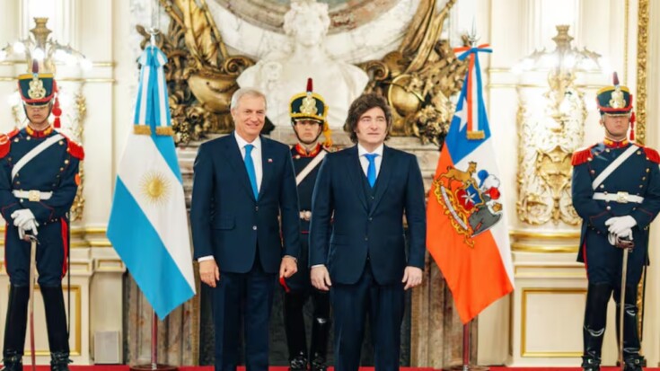 Milei y Kast sellan un pacto minero que fortalece el plan de Cornejo para explotar cobre y litio